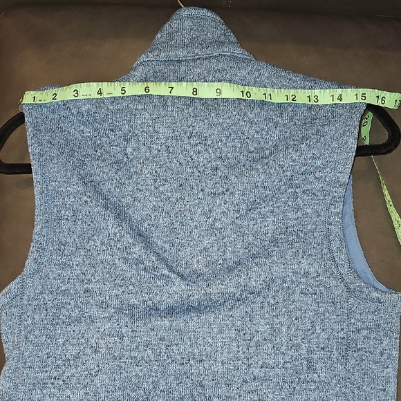 Patagonia Heathered Blue Better Sweater Fleece Vest (XS) - Picture 9 of 9